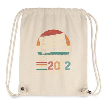Zeitreise Geburtstag 2012 - Stanley/Stella recycelter Gym Bag - Naturweiß - Vorne