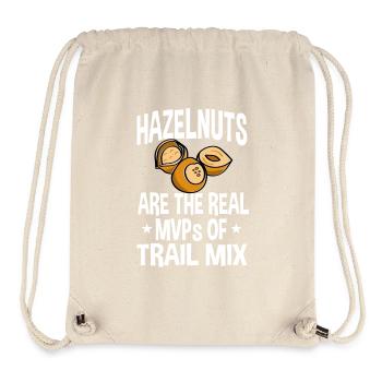 Haselnuss Spruch - Stanley/Stella recycelter Gym Bag - Naturweiß - Vorne