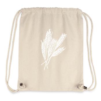 5 wheat ears - Stanley/Stella Recycled Gym Bag - natural - Front