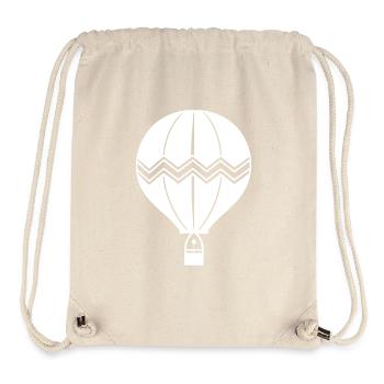 Luftballon - Stanley/Stella recycelter Gym Bag - Naturweiß - Vorne