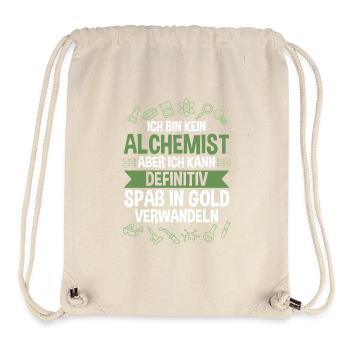 Chemist, Alchemist, Science, Physics, Chemistry - Stanley/Stella Recycled Gym Bag - natural - Front