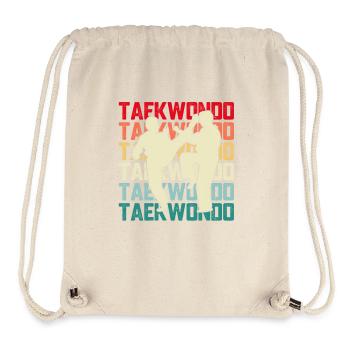Taekwondo - Stanley/Stella recycelter Gym Bag - Naturweiß - Vorne