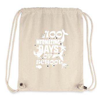 100 Mermazing-Schultage - Stanley/Stella recycelter Gym Bag - Naturweiß - Vorne