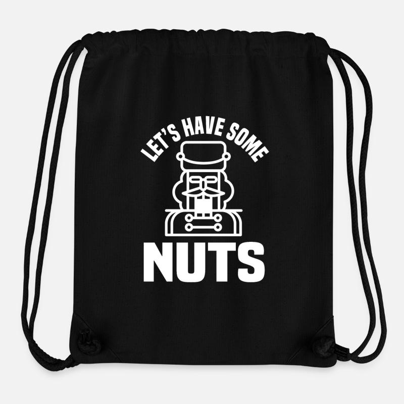 Prenons quelques noix - Sac à cordon recyclé Stanley/Stella - noir