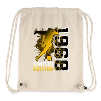 1968 Geburtsjahr Geburtstag Fußball - Stanley/Stella recycelter Gym Bag - Naturweiß - Vorne
