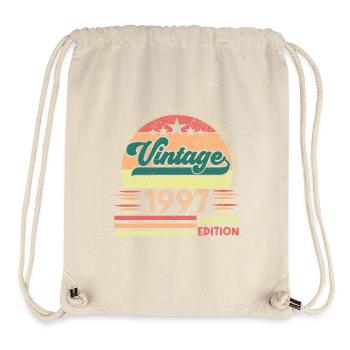 1997 Retro-Geburtstagsgeschenk. Jahrgang 1997. - Stanley/Stella recycelter Gym Bag - Naturweiß - Vorne