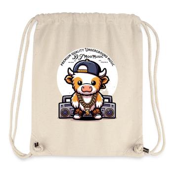 Dj MooMusic - BoomBox (Retro) - Stanley/Stella Recycled Gym Bag - natural - Front