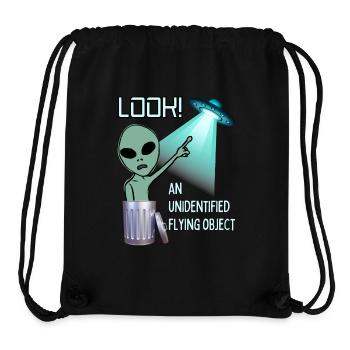 Watch UFO - Stanley/Stella Recycled Gym Bag - black - Front