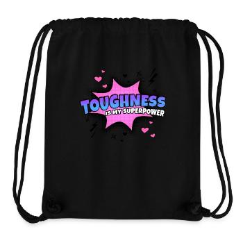 Tolerance is my superpower trait - Stanley/Stella Recycled Gym Bag - black - Front