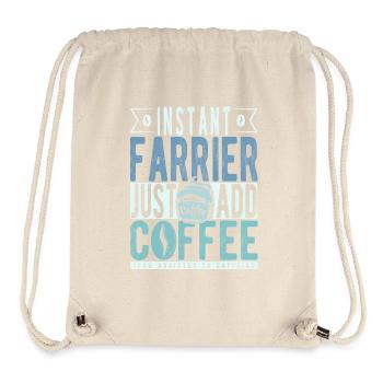 Instant Farrier Just Add Coffee - Stanley/Stella Recycled Gym Bag - natural - Front