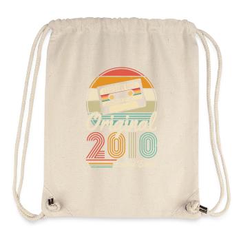 Großartig seit 2010 - Stanley/Stella recycelter Gym Bag - Naturweiß - Vorne