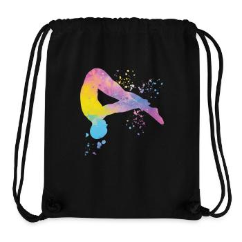 Diving, Synchronized Diving, Artistic Jumping - Stanley/Stella Recycled Gym Bag - black - Front