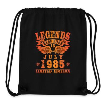 Legends were born in July 1985 Birthday - Stanley/Stella Recycled Gym Bag - black - Front