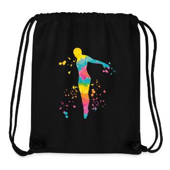 Diving, Artistic Jumping, Synchronized Diving - Stanley/Stella Recycled Gym Bag - black - Front