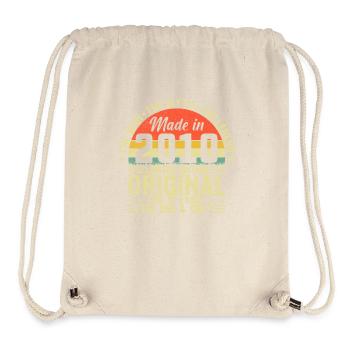 Großartig seit 2010 - Stanley/Stella recycelter Gym Bag - Naturweiß - Vorne