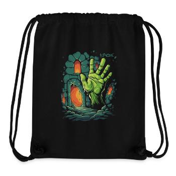 The Dungeon Zombie Hand - Stanley/Stella Recycled Gym Bag - black - Front