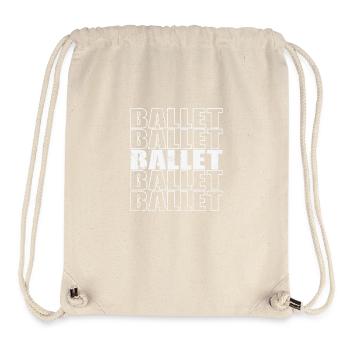 Ballet Training - Stanley/Stella recycelter Gym Bag - Naturweiß - Vorne