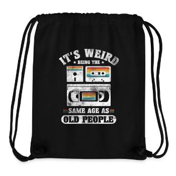 Alter Geburtstag Jubiläum Sprüche Humor Geschenk - Stanley/Stella recycelter Gym Bag - Schwarz - Vorne