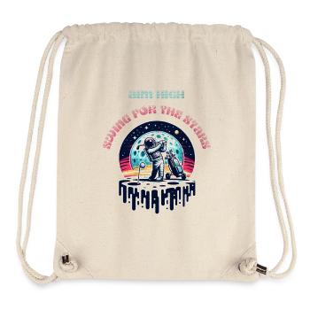 Galactic Golf - Lunar Links Edition - Stanley/Stella recycelter Gym Bag - Naturweiß - Vorne