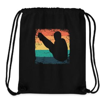 Diving, Artistic Jumping, Synchronized Diving - Stanley/Stella Recycled Gym Bag - black - Front