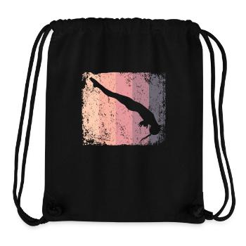Diving, Artistic Jumping, Synchronized Diving - Stanley/Stella Recycled Gym Bag - black - Front