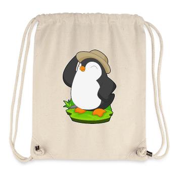 Pinguin Hut - Stanley/Stella recycelter Gym Bag - Naturweiß - Vorne