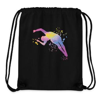 Diving, Synchronized Diving, Artistic Jumping - Stanley/Stella Recycled Gym Bag - black - Front