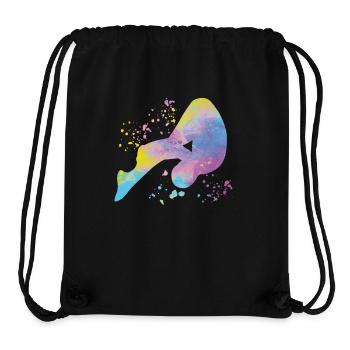 Diving, Synchronized Diving, Artistic Jumping - Stanley/Stella Recycled Gym Bag - black - Front