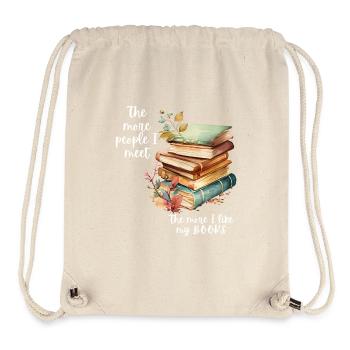 For book lovers and reading enthusiasts. You like to read - Stanley/Stella Recycled Gym Bag - natural - Front