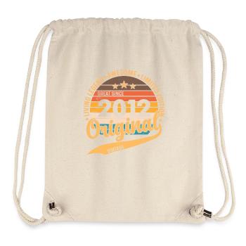 Vintage 2012 - Legendary Birth Year Celebration - Stanley/Stella Recycled Gym Bag - natural - Front