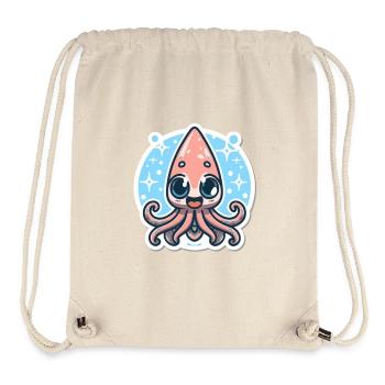 Squid Lover - Stanley/Stella Recycled Gym Bag - natural - Front