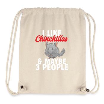 Chinchilla - Stanley/Stella recycelter Gym Bag - Naturweiß - Vorne