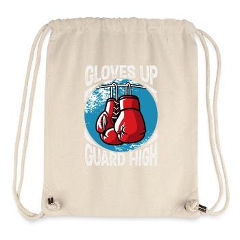 Handschuhe Up Guard High Boxing - Stanley/Stella recycelter Gym Bag - Naturweiß - Vorne
