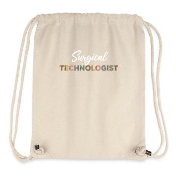 Surgical Technical Assistant Leopard Design - Stanley/Stella Recycled Gym Bag - natural - Front