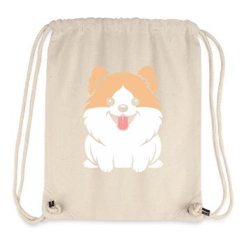Spitz - Stanley/Stella recycelter Gym Bag - Naturweiß - Vorne