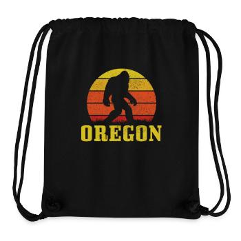 Oregon - Stanley/Stella Recycled Gym Bag - black - Front