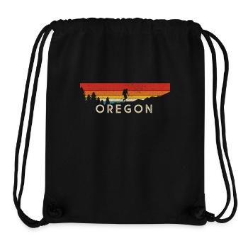 Oregon - Stanley/Stella Recycled Gym Bag - black - Front