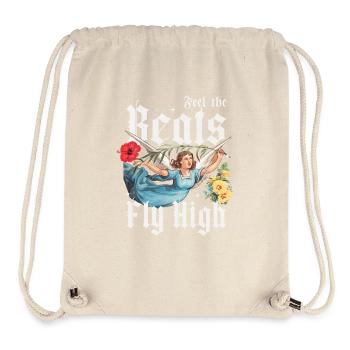 Feel the Beats Fly High - Stanley/Stella Recycled Gym Bag - natural - Front