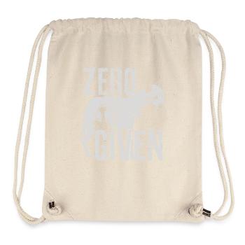 Fox Zero Fox Donné Drôle - Sac à cordon recyclé Stanley/Stella - blanc naturel - Devant