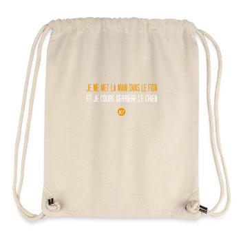 I put my hand in my ass and I run... - Stanley/Stella Recycled Gym Bag - natural - Front