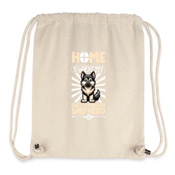 Home - Eastern European Shepherd - Stanley/Stella Recycled Gym Bag - natural - Front