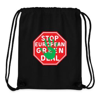 T-Shirt für europäische Landwirte - Stanley/Stella recycelter Gym Bag - Schwarz - Vorne
