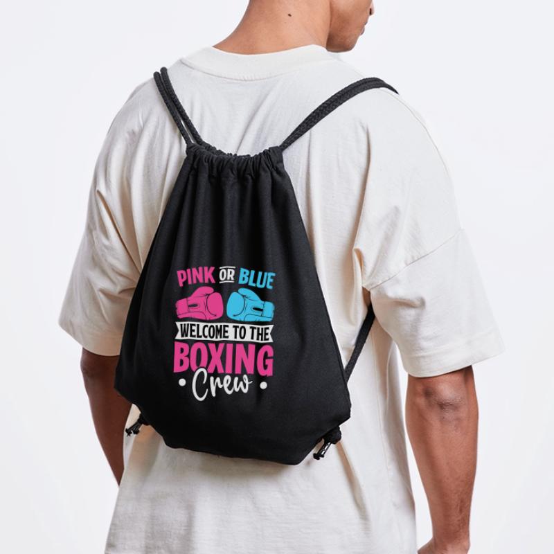 Pink oder Blau, willkommen in der Boxcrew Stanley/Stella recycelter Gym Bag