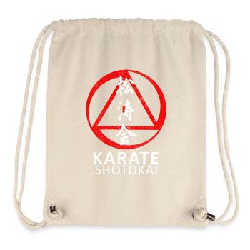 Shotokai Karate Martial Arts Dojo Kimono Gym - Stanley/Stella Recycled Gym Bag - natural - Front