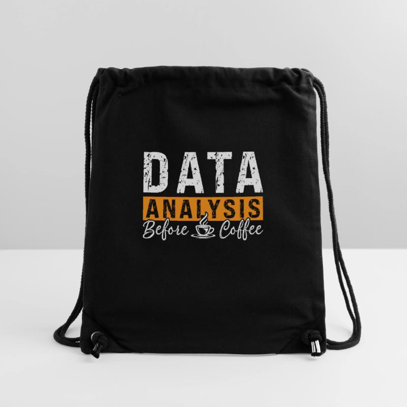 Data Analysis Before Coffee Analyst Coffee Lover Stanley/Stella Recycled Gym Bag