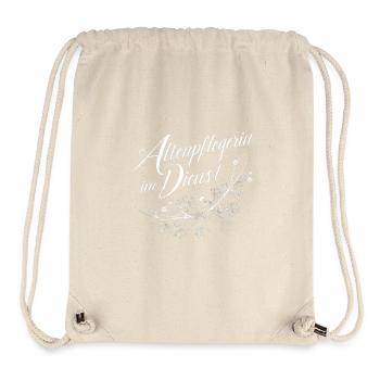 Geriatric nurse on duty - Stanley/Stella Recycled Gym Bag - natural - Front