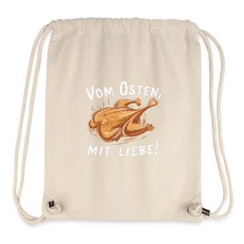 From the East with love broiler chicken - Stanley/Stella Recycled Gym Bag - natural - Front