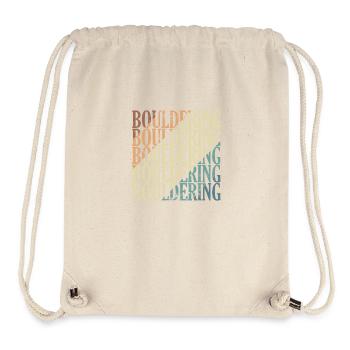 Bouldering Sportler - Stanley/Stella recycelter Gym Bag - Naturweiß - Vorne
