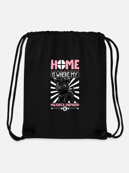 Zuhause - Ca de bestiar - Stanley/Stella recycelter Gym Bag - Schwarz
