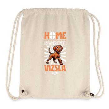 Home - Magyar Vizsla - Stanley/Stella Recycled Gym Bag - natural - Front